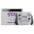 Texas Christian University Horned Frogs Logo Print Nintendo Switch OLED (2021) Skin