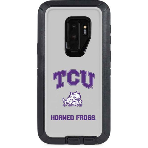 Texas Christian University Horned Frogs Logo Print Otterbox Defender Galaxy Skin
