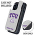 Texas Christian University Horned Frogs Logo Print Otterbox Defender iPhone Skin