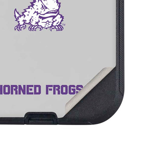 Texas Christian University Horned Frogs Logo Print Otterbox Defender iPhone Skin