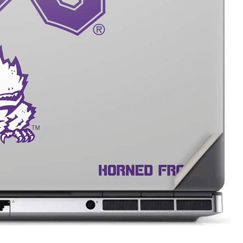 Texas Christian University Horned Frogs Logo Print Dell Precision Skin