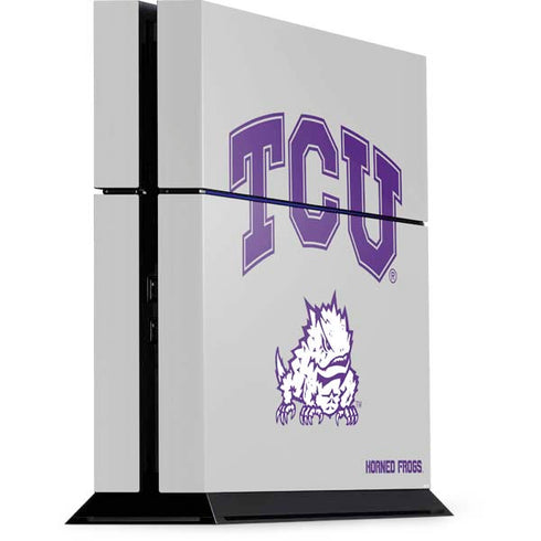 Texas Christian University Horned Frogs Logo Print PlayStation PS4 Skins