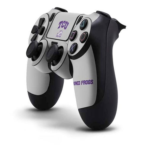 Texas Christian University Horned Frogs Logo Print PS4 Controller Skin