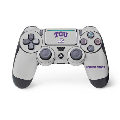 Texas Christian University Horned Frogs Logo Print PS4 Pro/Slim Controller Skin