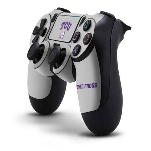 Texas Christian University Horned Frogs Logo Print PS4 Pro/Slim Controller Skin