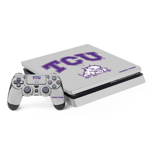 Texas Christian University Horned Frogs Logo Print PlayStation PS4 Skins