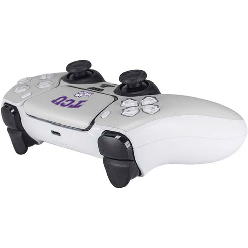 Texas Christian University Horned Frogs Logo Print PS5 Controller Skin