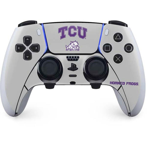 Texas Christian University Horned Frogs Logo Print PlayStation PS5 Skins