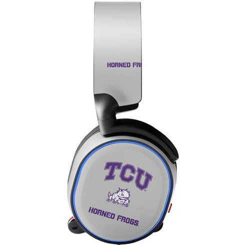 Texas Christian University Horned Frogs Logo Print SteelSeries Arctis 5 Skin