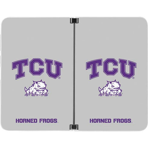 Texas Christian University Horned Frogs Logo Print Surface Duo Skin