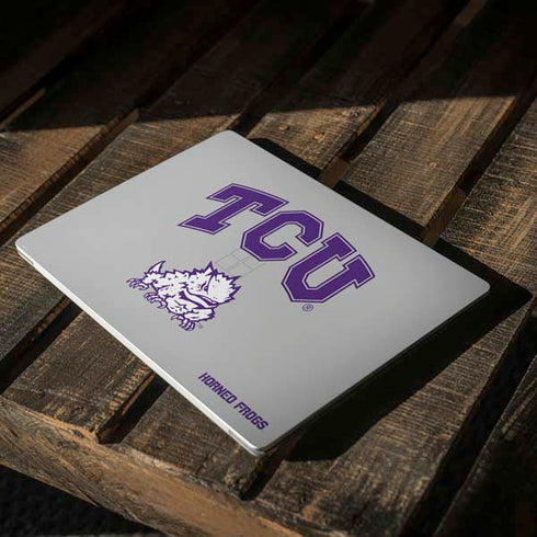Texas Christian University Horned Frogs Logo Print Surface Laptop 2 Skin