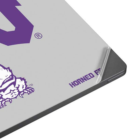 Texas Christian University Horned Frogs Logo Print Surface Laptop 7 13.8in Skin