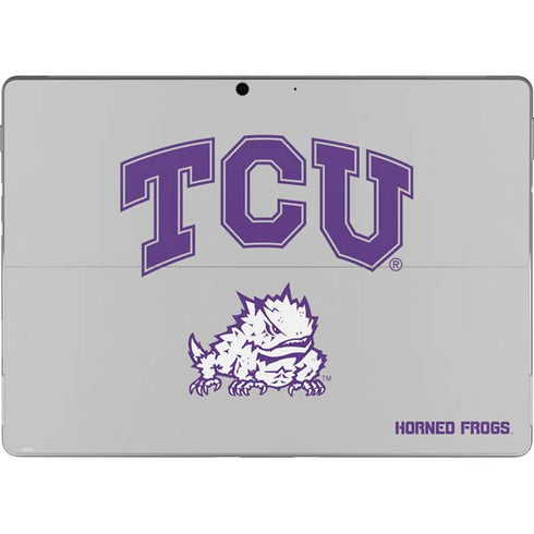 Texas Christian University Horned Frogs Logo Print Surface Pro 8 Skin