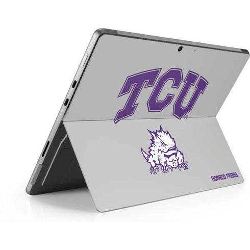Texas Christian University Horned Frogs Logo Print Surface Pro 8 Skin
