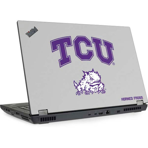 Texas Christian University Horned Frogs Logo Print Lenovo ThinkPad Skin