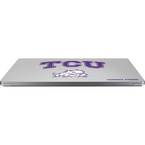 Texas Christian University Horned Frogs Logo Print Laptop Skins