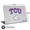 Texas Christian University Horned Frogs Logo Print Universal Laptop 18in (14.6 x 10.6in) Skin