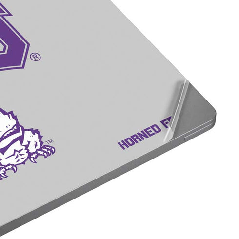 Texas Christian University Horned Frogs Logo Print Universal Laptop 18in (14.6 x 10.6in) Skin