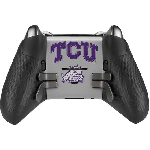 Texas Christian University Horned Frogs Logo Print Xbox Elite Wireless Controller Series 2 Skin