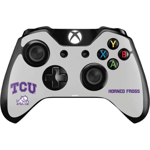 Texas Christian University Horned Frogs Logo Print Xbox One Controller Skin