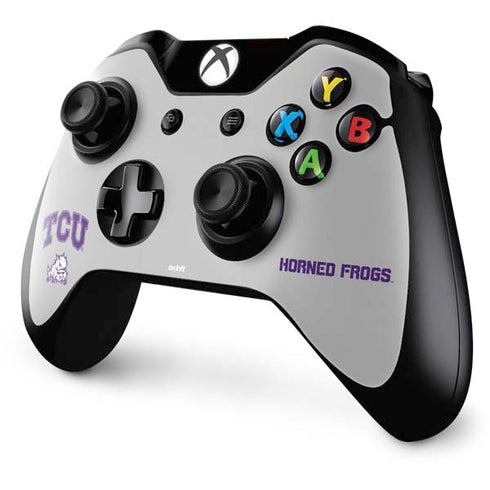 Texas Christian University Horned Frogs Logo Print Xbox One Controller Skin