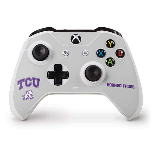 Texas Christian University Horned Frogs Logo Print Xbox One Skins