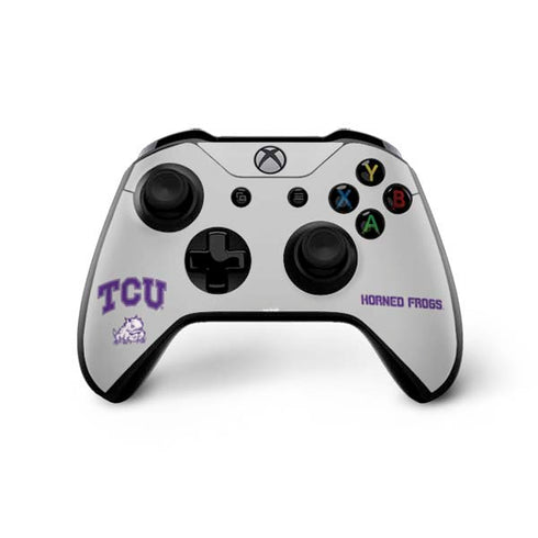 Texas Christian University Horned Frogs Logo Print Xbox One Skins