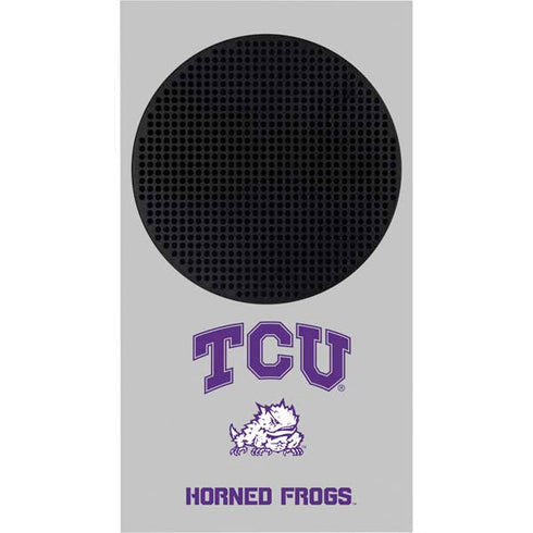 Texas Christian University Horned Frogs Logo Print Xbox Series S Bundle Skin