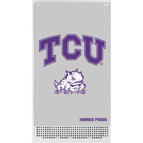 Texas Christian University Horned Frogs Logo Print Xbox Series S Bundle Skin