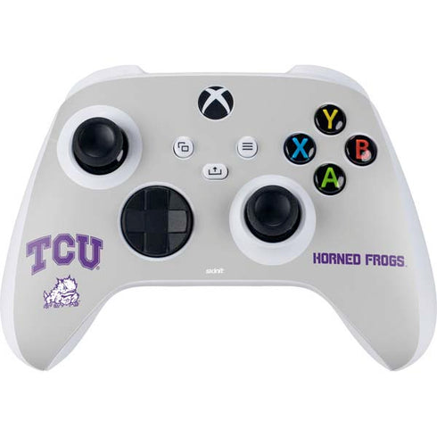Texas Christian University Horned Frogs Logo Print Xbox Series S Skins