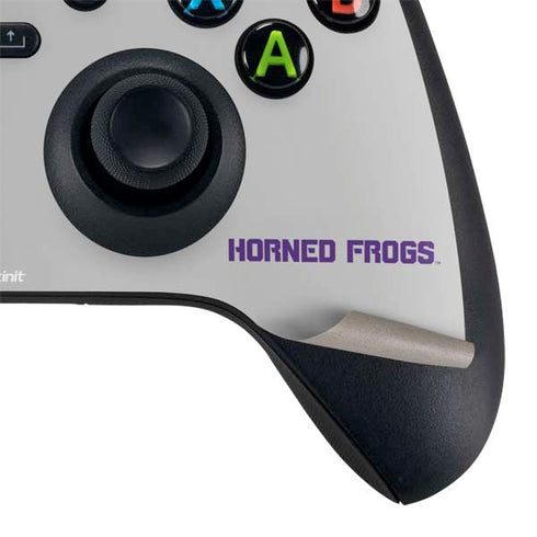 Texas Christian University Horned Frogs Logo Print Xbox Series X Bundle Skin