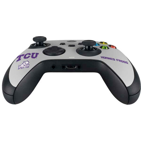 Texas Christian University Horned Frogs Logo Print Xbox Series X Controller Skin