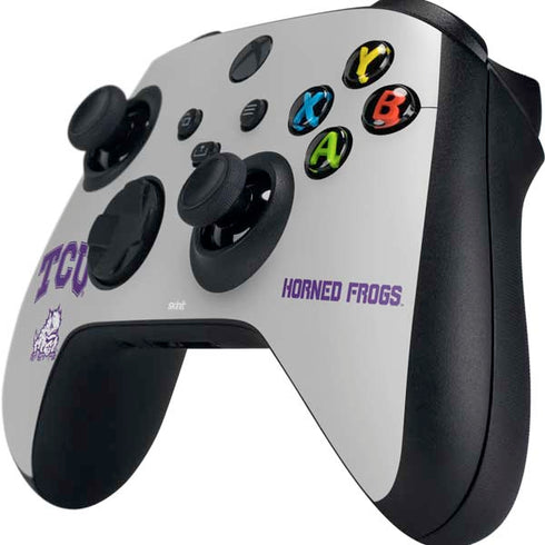 Texas Christian University Horned Frogs Logo Print Xbox Series X Controller Skin