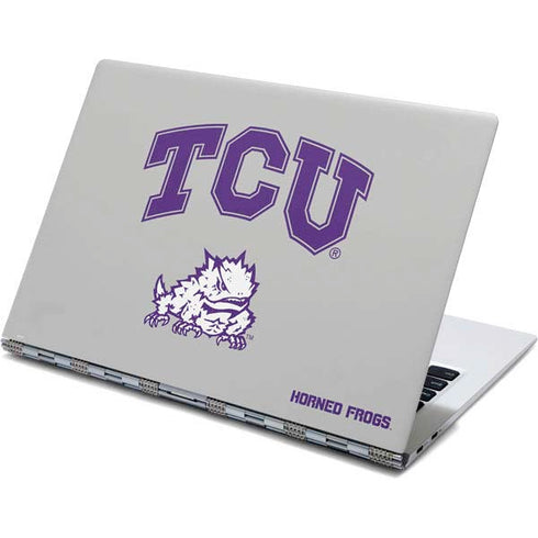 Texas Christian University Horned Frogs Logo Print Yoga 910 2-in-1 14in Touch-Screen Skin