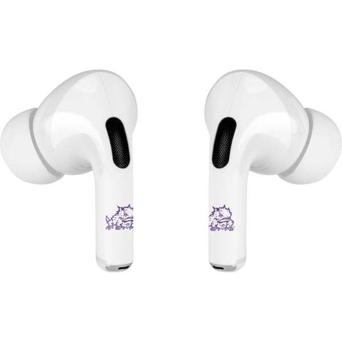 Texas Christian University Horned Frogs TCU AirPods Pro 2nd Gen Skin