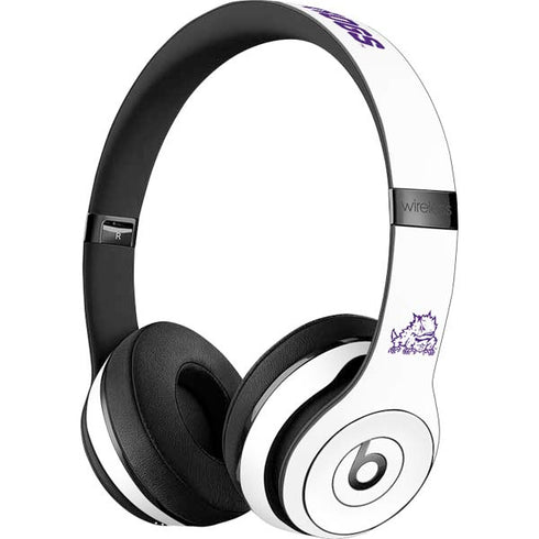 Horned Frogs TCU Beats Solo 3 Wireless Skin