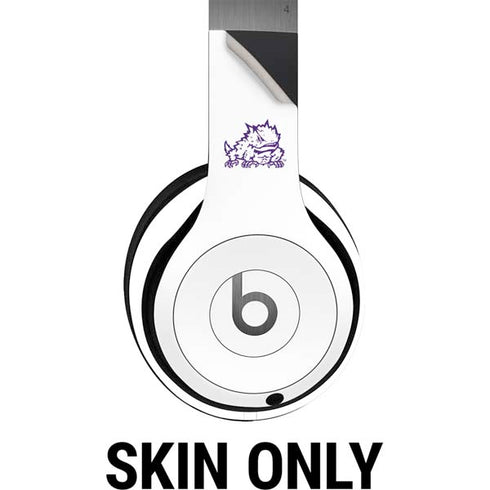 Texas Christian University Horned Frogs TCU Beats Solo 4 Wireless Headphones Skin