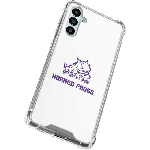 Texas Christian University Horned Frogs TCU Galaxy A14 5G Clear Case