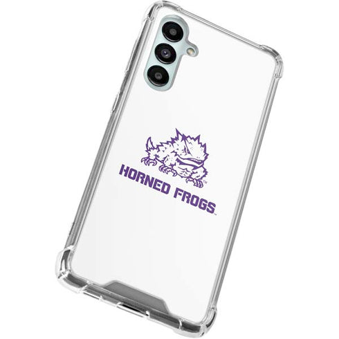 Texas Christian University Horned Frogs TCU Galaxy A16 5G Clear Case