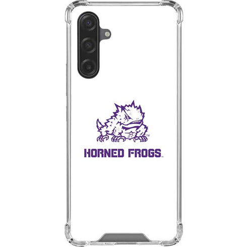 Texas Christian University Horned Frogs TCU Galaxy A17 Clear Case