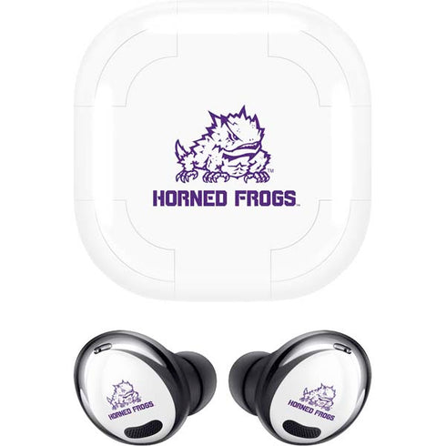 Texas Christian University Horned Frogs TCU Galaxy Buds Pro Skin
