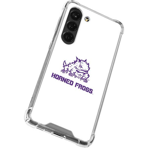 Texas Christian University Horned Frogs TCU Galaxy S23 Clear Case