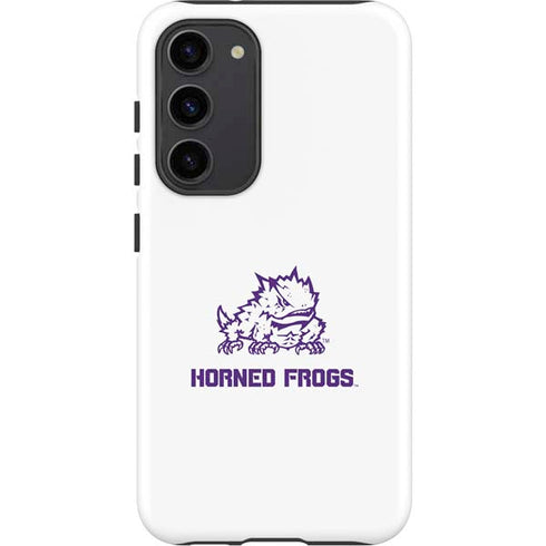 Texas Christian University Horned Frogs TCU Galaxy S23 Plus Pro Case