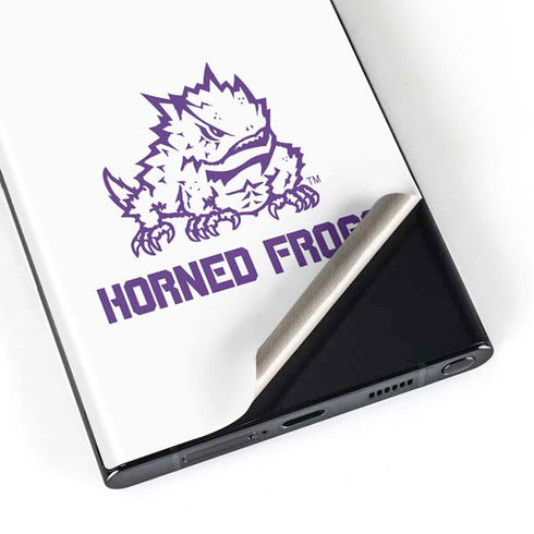 Texas Christian University Horned Frogs TCU Galaxy S23 Ultra Skin