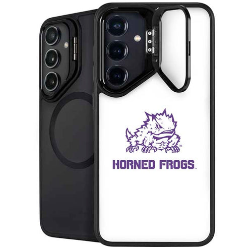 Texas Christian University Horned Frogs TCU Galaxy S24 Kickstand Case