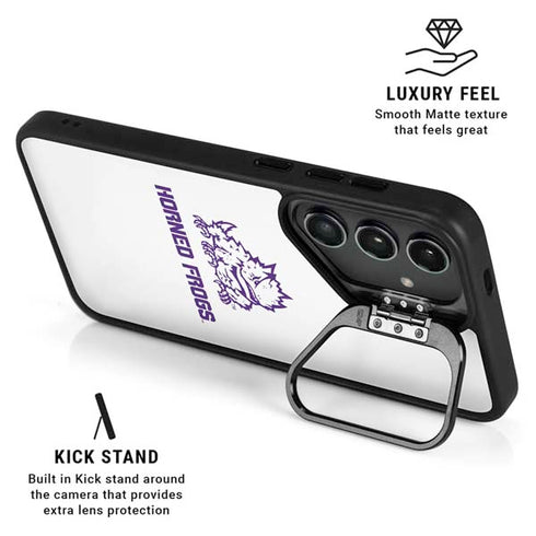 Texas Christian University Horned Frogs TCU Galaxy S24 Plus Kickstand Case