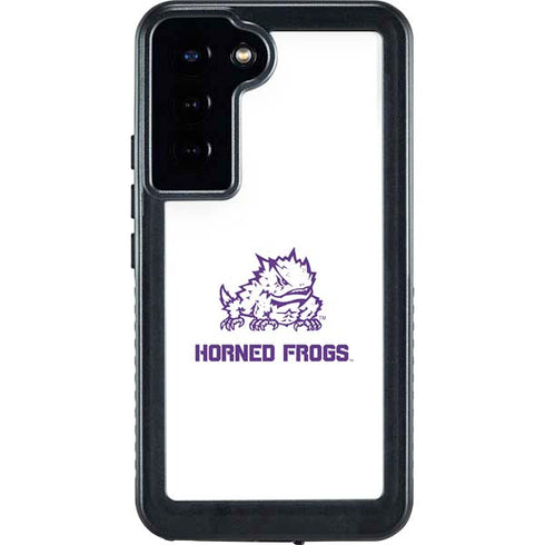 Texas Christian University Horned Frogs TCU Galaxy S24 Plus Waterproof Case