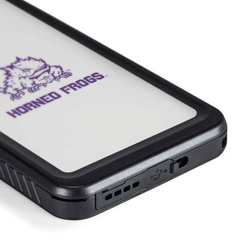 Texas Christian University Horned Frogs TCU Galaxy S24 Plus Waterproof Case