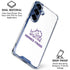 Texas Christian University Horned Frogs TCU Galaxy S25 Clear Case