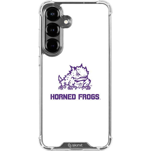 Texas Christian University Horned Frogs TCU Galaxy S26 Plus Clear Case